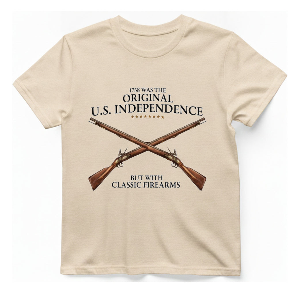 Original U.S. Independence T-Shirt - Natural front