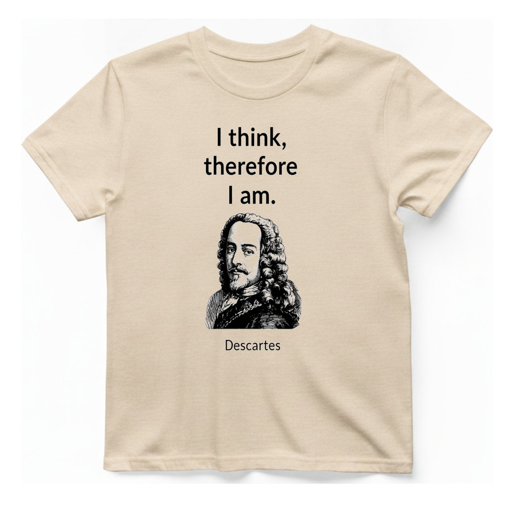 Cogito Ergo Sum T-Shirt - Natural front
