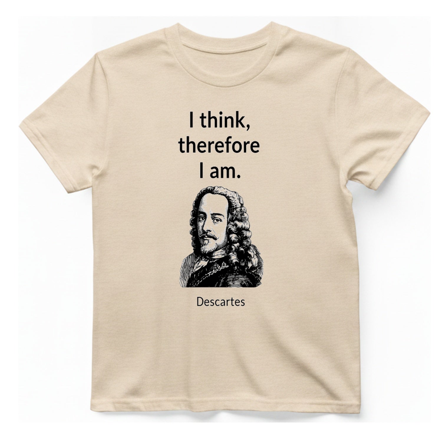 Cogito Ergo Sum T-Shirt - Natural front