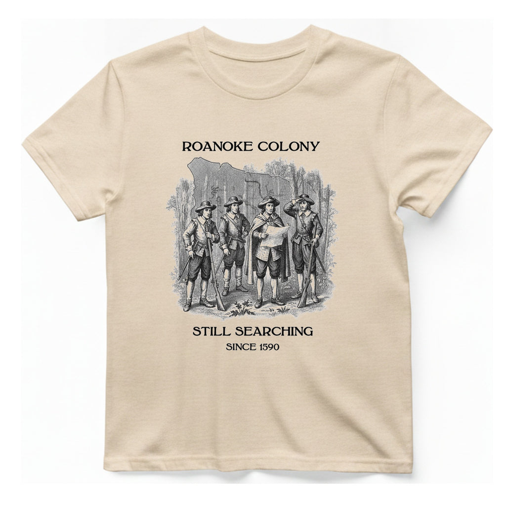 Lost Colony Search Party T-Shirt - Natural front