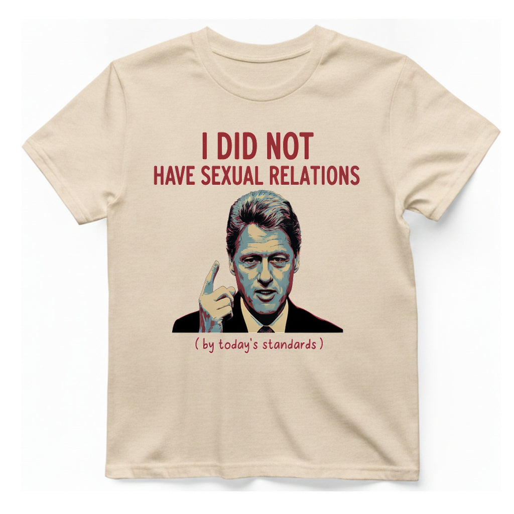 I Did Not Have Sexual T-Shirt - Natural front