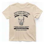 Trophies From Rivals T-Shirt - Natural front