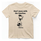 Time Travel Paradox T-Shirt - Natural front
