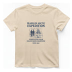 Franklin Arctic Expedition Escape Room T-Shirt - Natural front