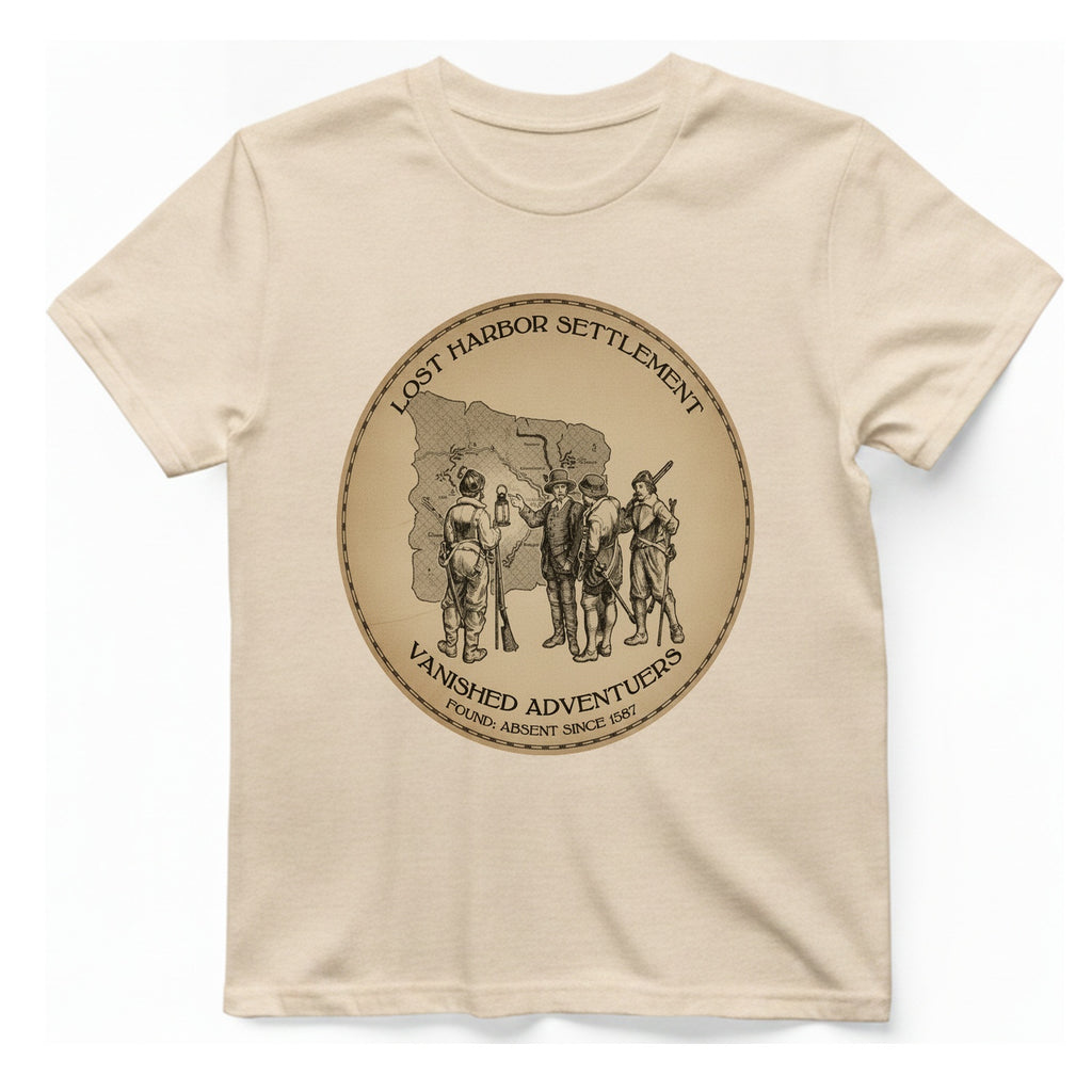 Lost Harbor Settlement T-Shirt - Natural front