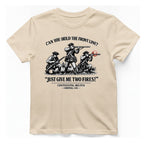 Continental Militia Two Fires Cowpens T-Shirt - Natural front