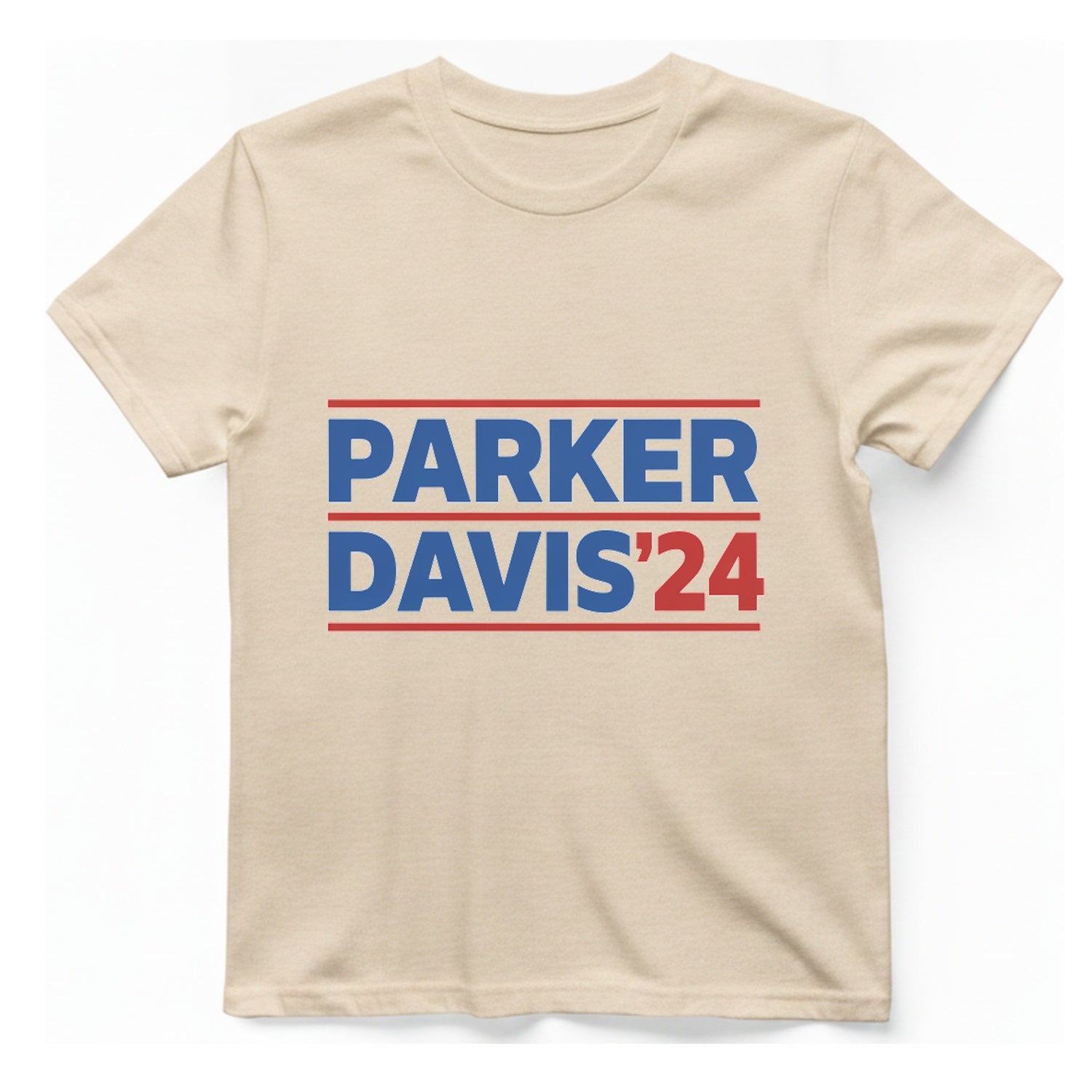 Parker Davis T-Shirt - Natural front