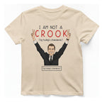 Not A Crook T-Shirt - Natural front