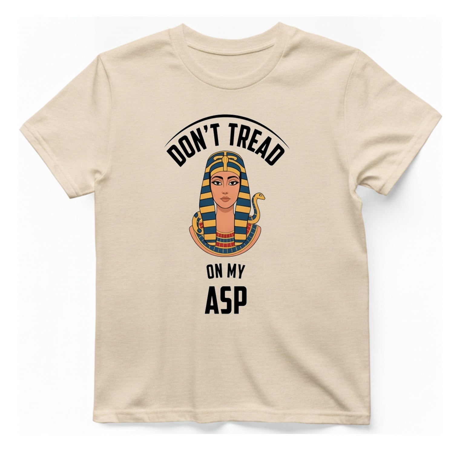 Cleopatra Asp T-Shirt - Natural front