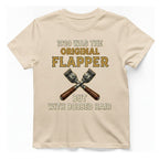 Was The Original Flapper T-Shirt - Natural front