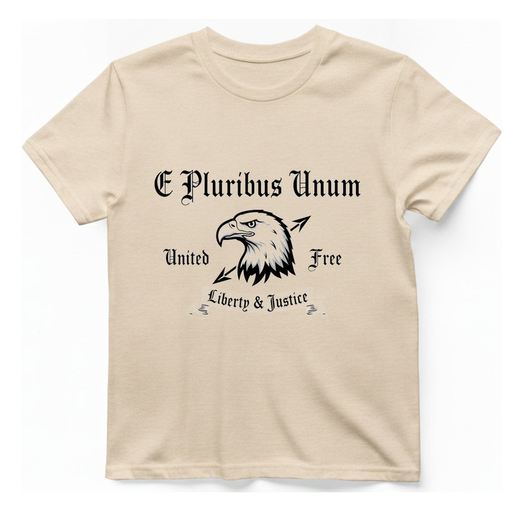 E Pluribus Unum T-Shirt - Natural front