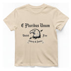 E Pluribus Unum T-Shirt - Natural front