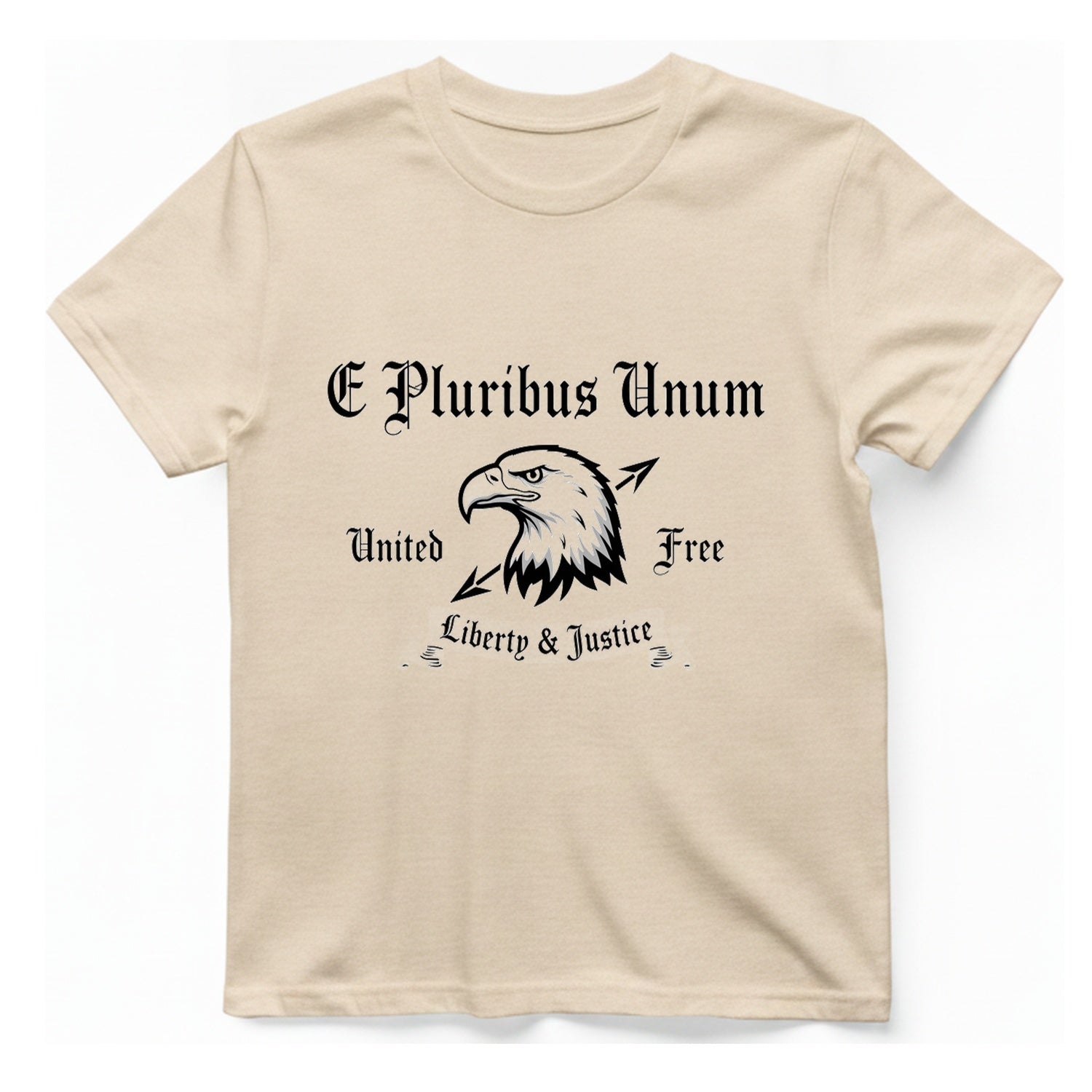 E Pluribus Unum T-Shirt - Natural front