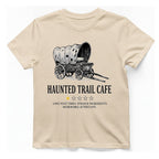 Haunted Trail Cafe T-Shirt - Natural front