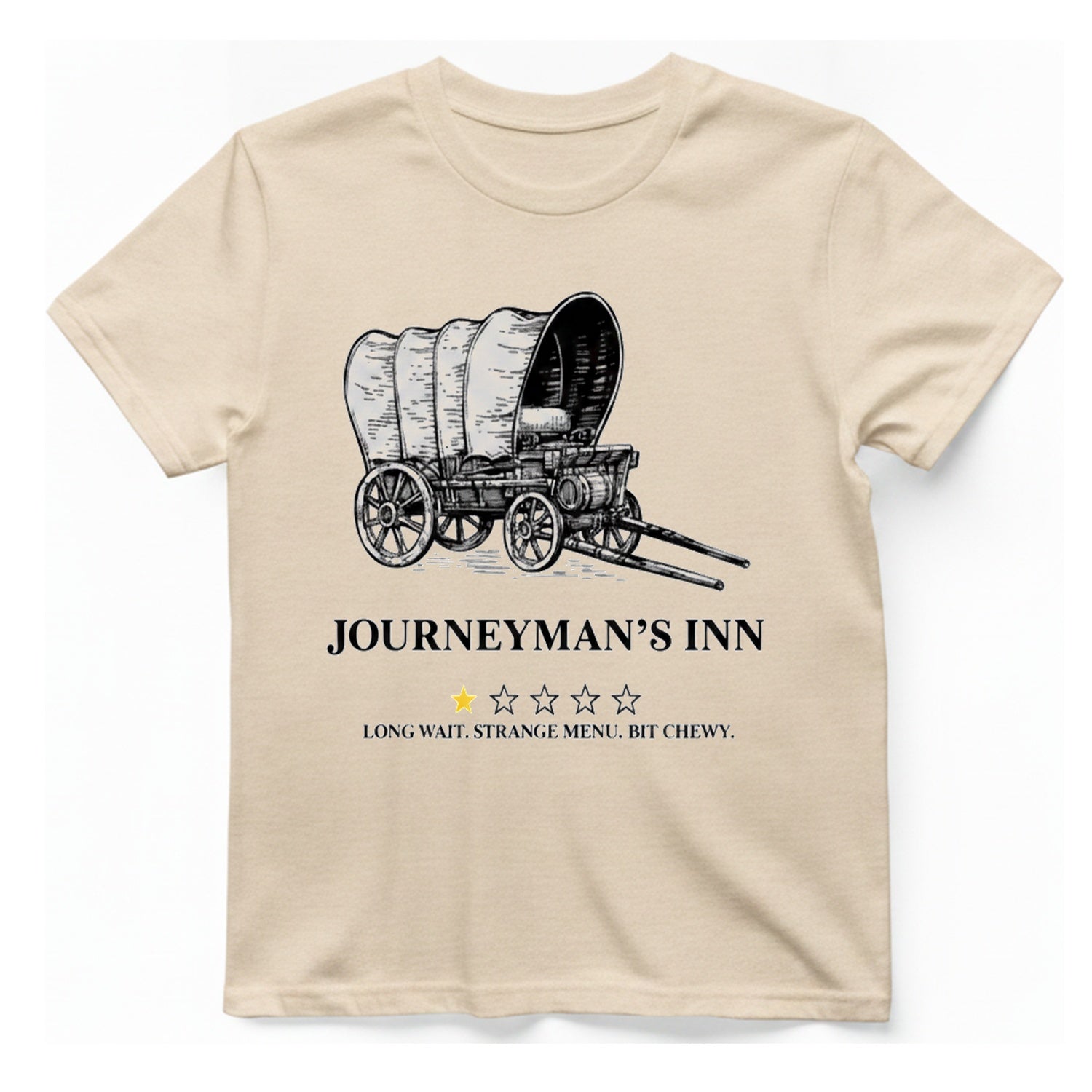 Journeyman Inn T-Shirt - Natural front