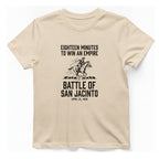 San Jacinto Eighteen Minutes T-Shirt - Natural front