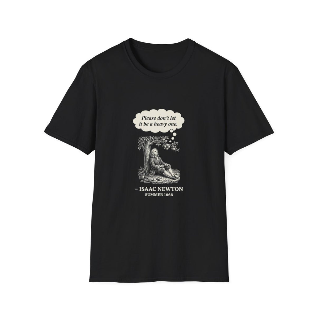 Newton Gravity Anxiety T-Shirt - Black front