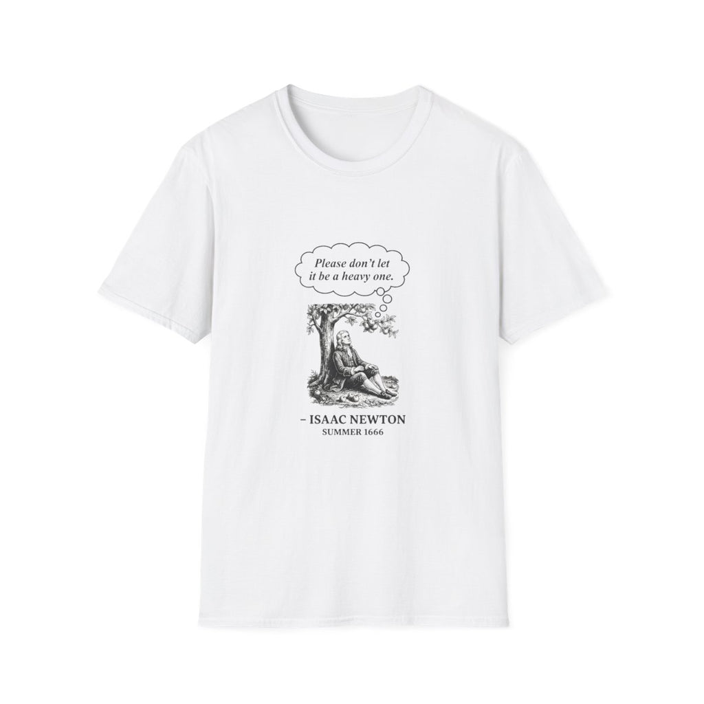 Newton Gravity Anxiety T-Shirt - White front