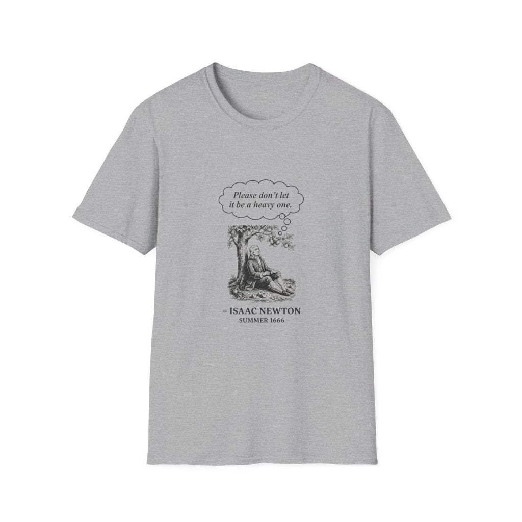 Newton Gravity Anxiety T-Shirt - Sport Grey front