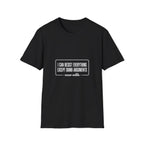 Oscar Wilde Quote T-Shirt - Black front