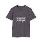 Oscar Wilde Quote T-Shirt - Charcoal front