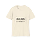 Oscar Wilde Quote T-Shirt - Natural front