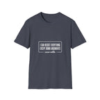 Oscar Wilde Quote T-Shirt - Heather Navy front