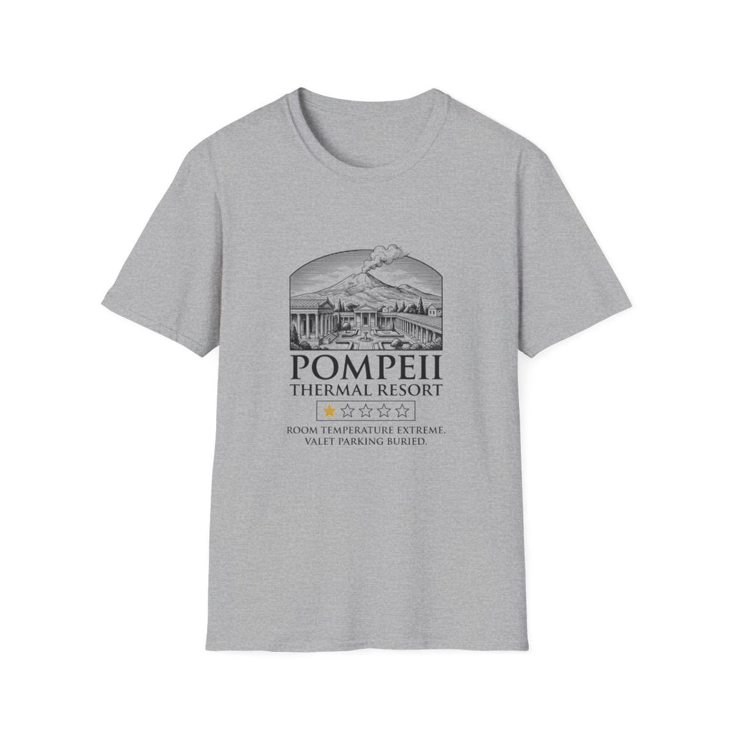 Pompeii Thermal Resort T-Shirt - Sport Grey front