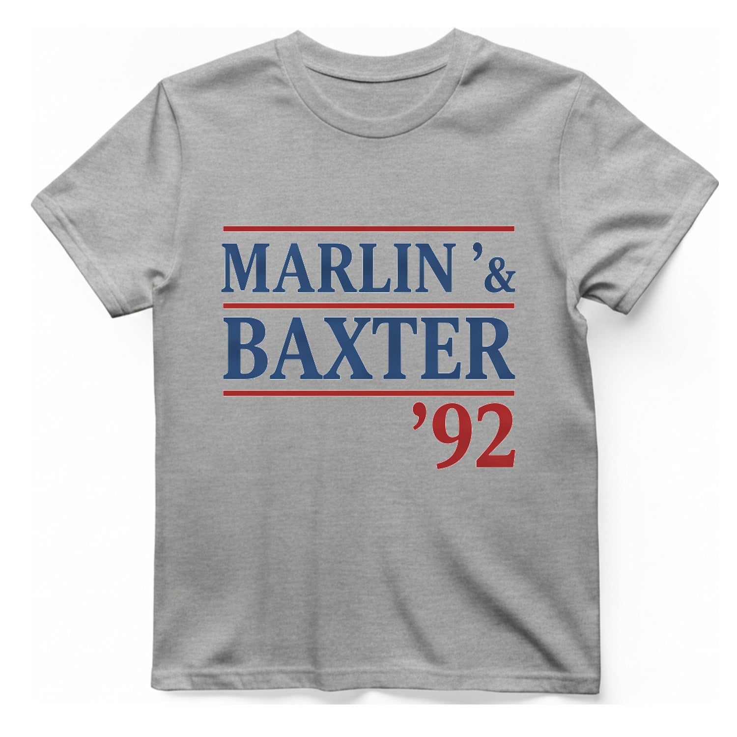 Marlin Baxter T-Shirt - Sport Grey front