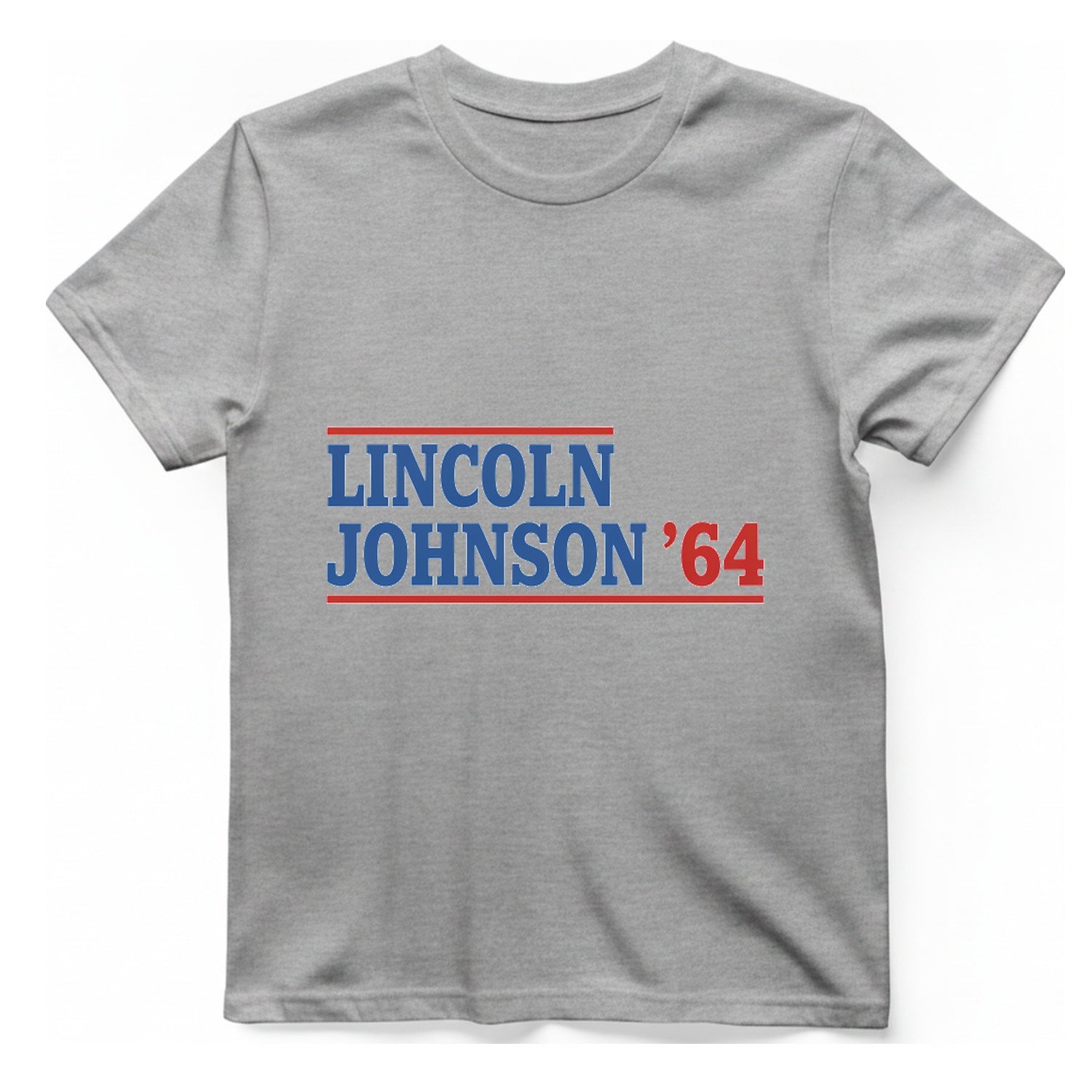 Lincoln Johnson T-Shirt - Sport Grey front