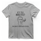 Et Tu Brute T-Shirt - Sport Grey front