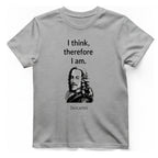Cogito Ergo Sum T-Shirt - Sport Grey front