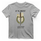 Et Tu Brute Julius Caesar T-Shirt - Sport Grey front