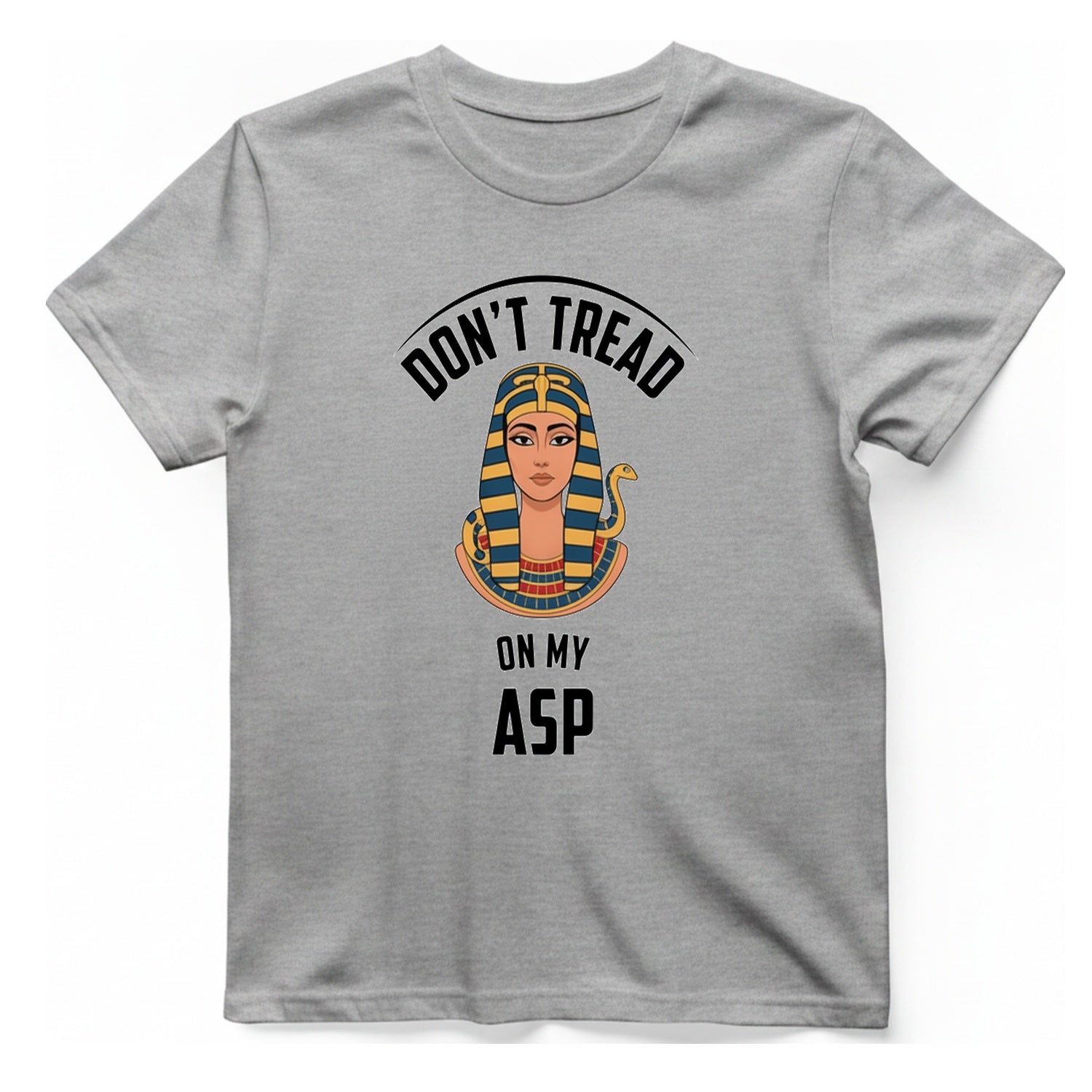 Cleopatra Asp T-Shirt - Sport Grey front