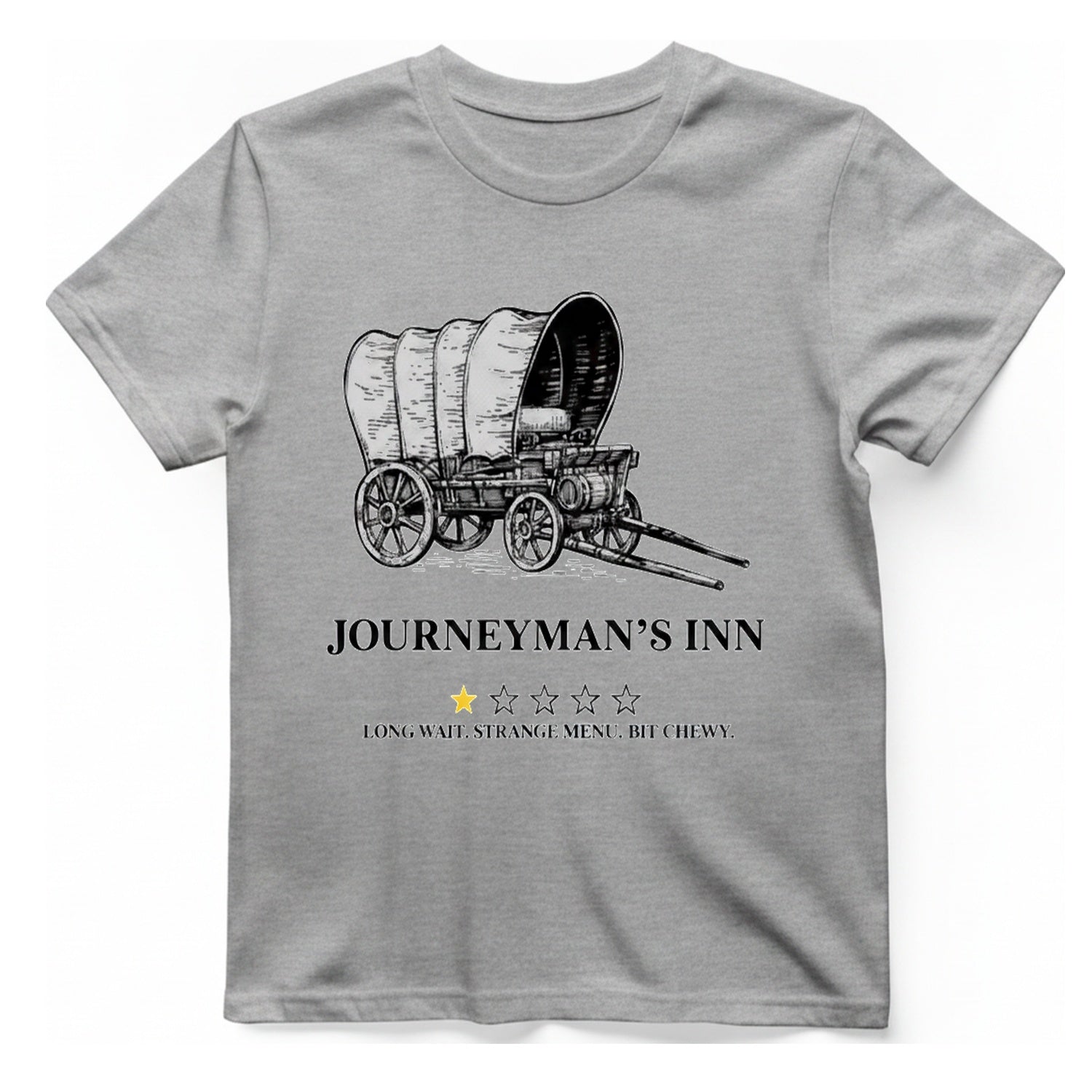 Journeyman Inn T-Shirt - Sport Grey front