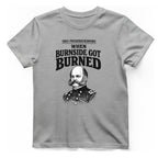 Fredericksburg Burnside Got Burned Vintage T-Shirt - Sport Grey front