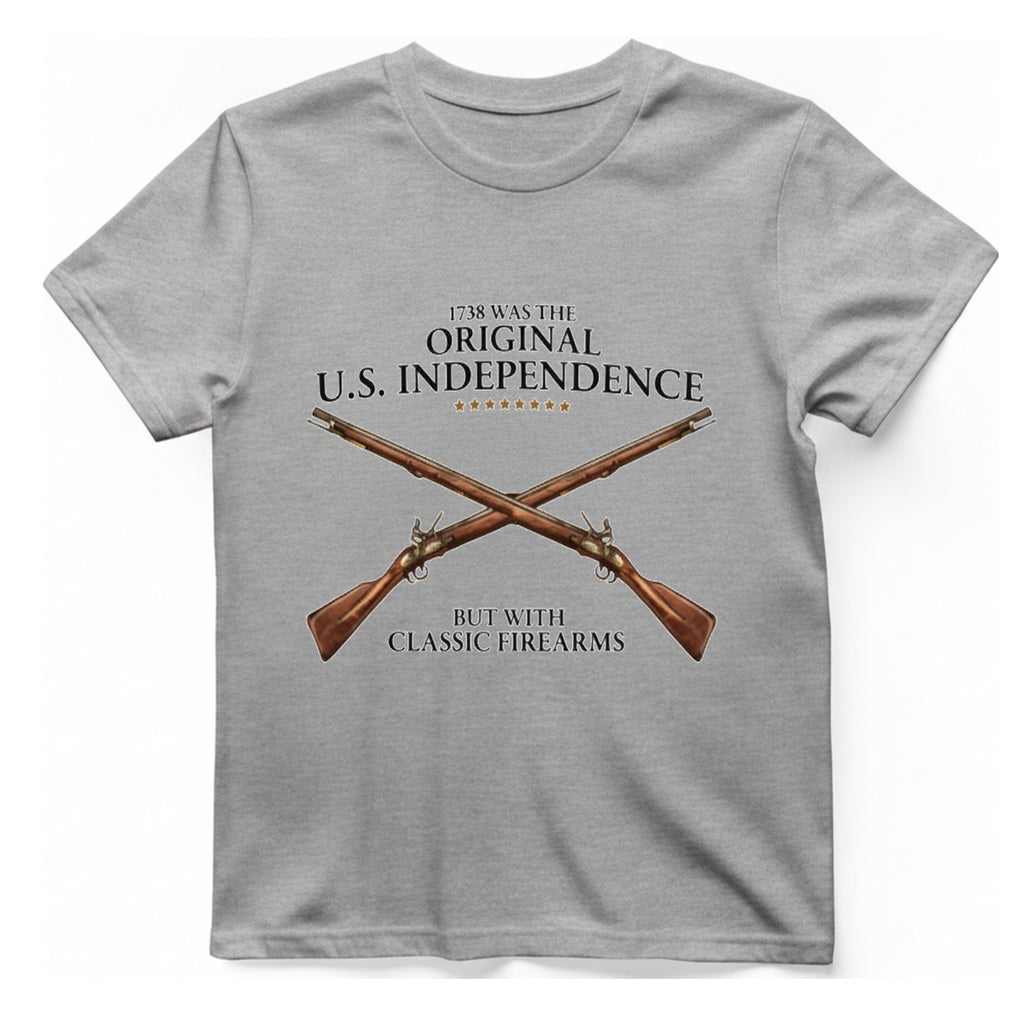 Original U.S. Independence T-Shirt - Sport Grey front