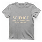 Science Reaction T-Shirt - Sport Grey front