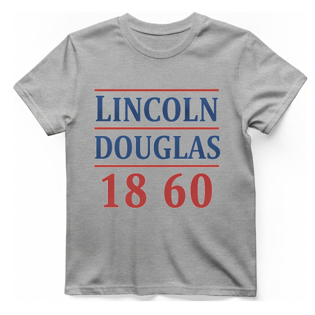 Lincoln Douglas T-Shirt - Sport Grey front