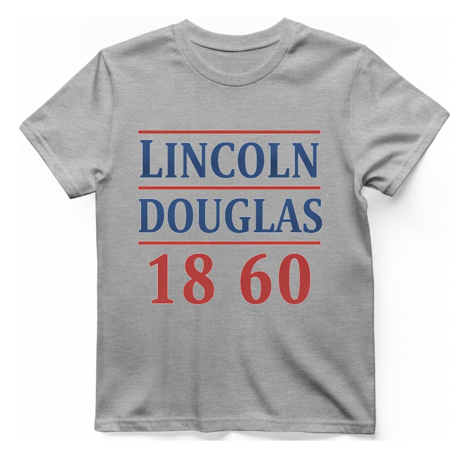 Lincoln Douglas T-Shirt - Sport Grey front