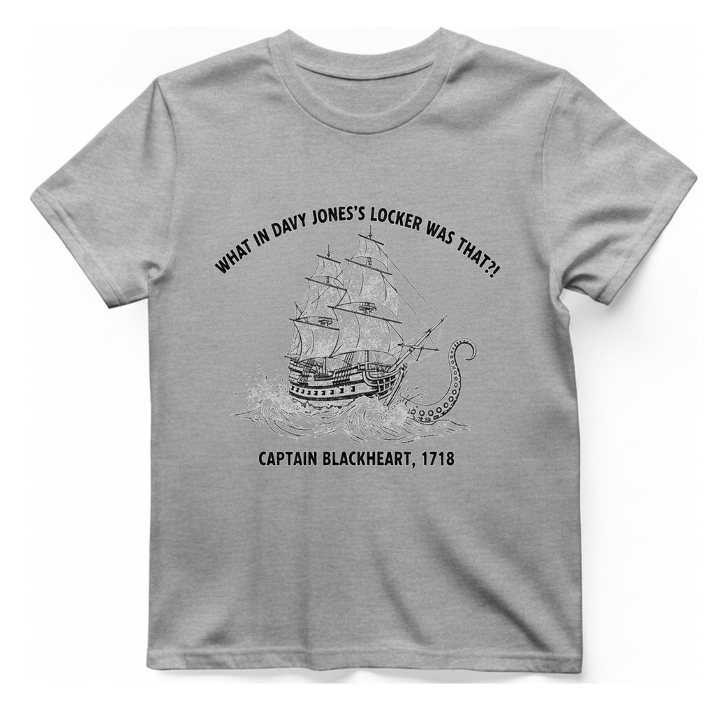 Davy Jones Locker T-Shirt - Sport Grey front