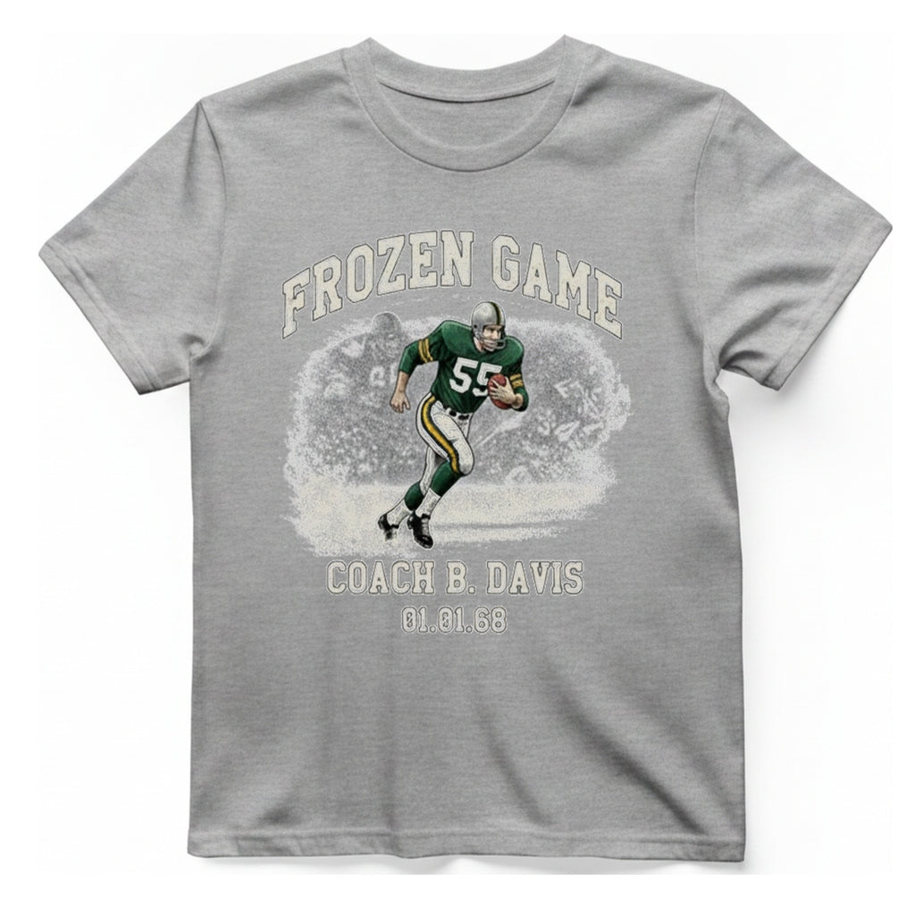 Frozen Game Coach Davis T-Shirt - Sport Grey front