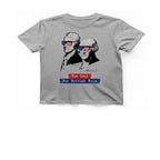 Too Cool For British Rule T-Shirt - Sport Grey front