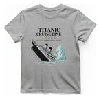 Titanic Cruise Line T-Shirt - Sport Grey front