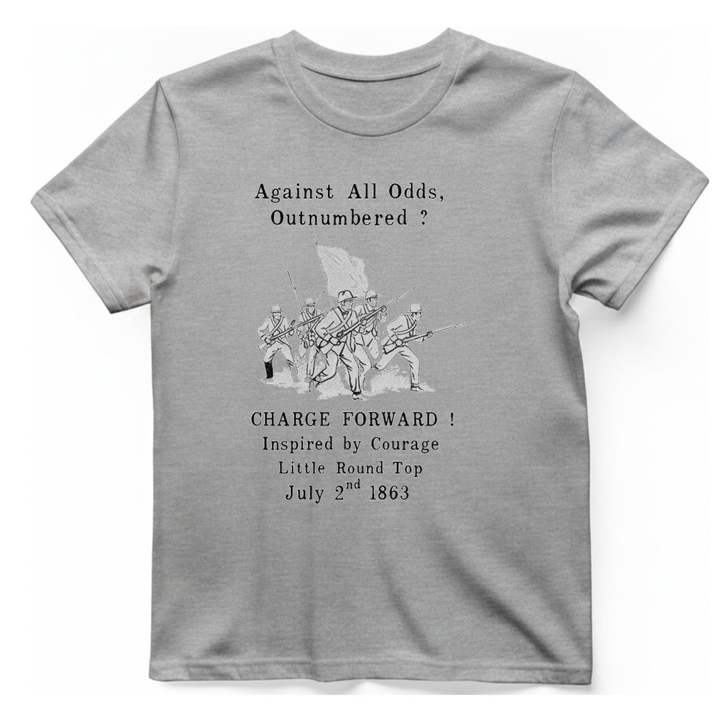 Little Round Top Charge T-Shirt - Sport Grey front