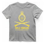 Rifle Brigade Waterloo T-Shirt - Sport Grey front