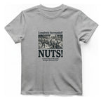 Bastogne Nuts Defiance T-Shirt - Sport Grey front