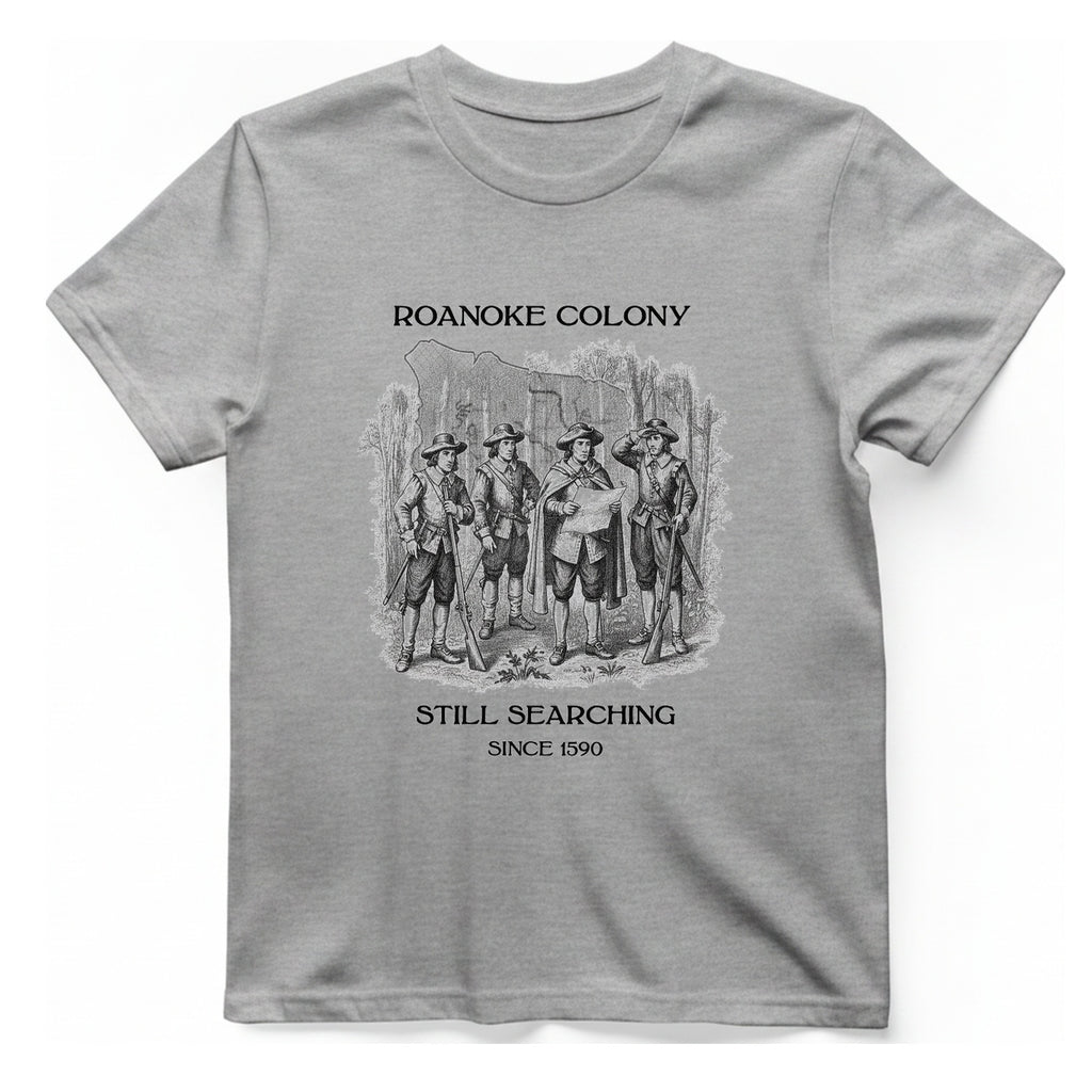 Lost Colony Search Party T-Shirt - Sport Grey front