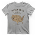 Oregon Trail The Original Open T-Shirt - Sport Grey front