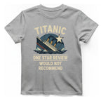 Titanic One Star Review T-Shirt - Sport Grey front